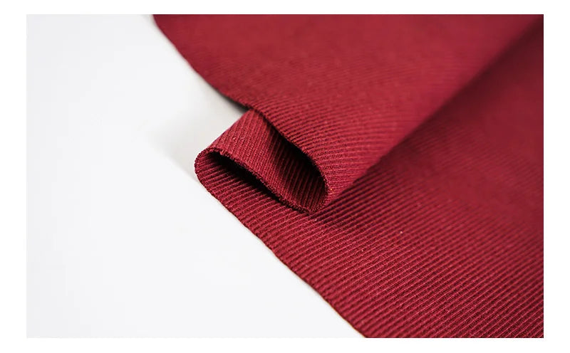 Spandex Jersey Cuff Ribbing Fabric - 20cm Wide Multiple Lengths for Sweatshirts & Sleeves