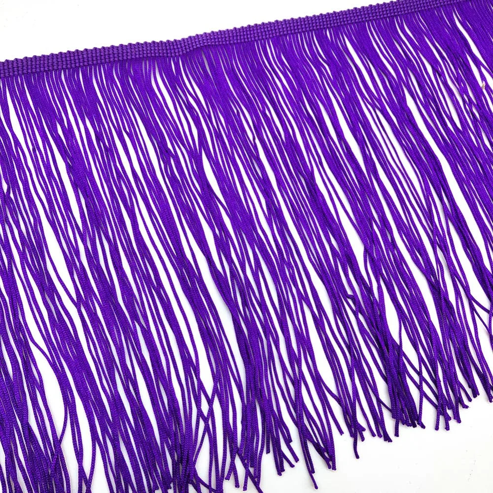 50cm Wide Lace Fringe Trim 15cm - Tassel Fringe for Latin Dress & Stage Costumes