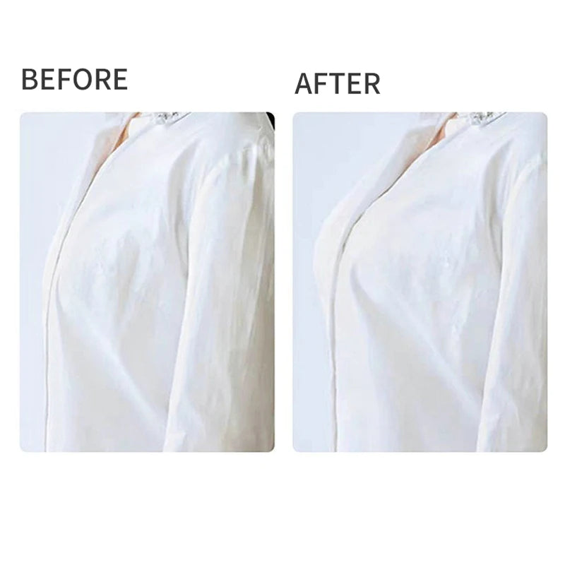 2-Pack Soft Sponge Bra Pads - Removable Push-Up Inserts for Bras, Bikinis & Swimsuits