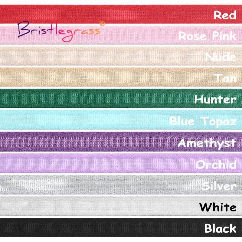 10mm Nylon Bra Underwire Casing - Plush Channeling Tape in Designer Colors (2/5/10 Yards)