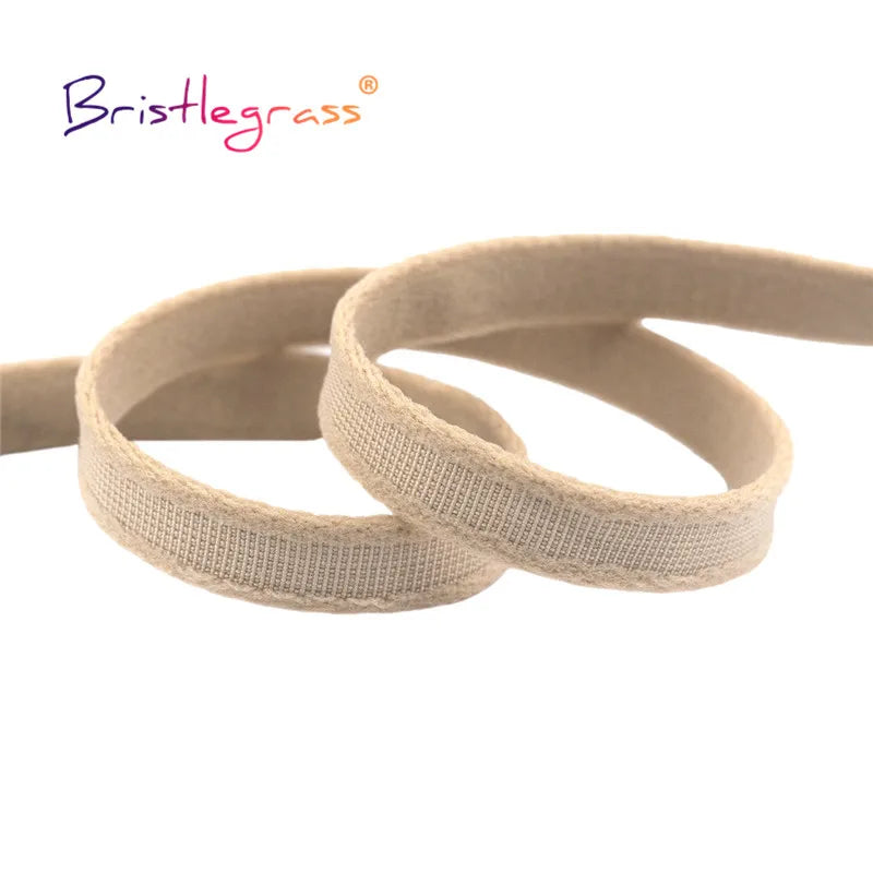 10mm Nylon Bra Underwire Casing - Plush Channeling Tape in Designer Colors (2/5/10 Yards)