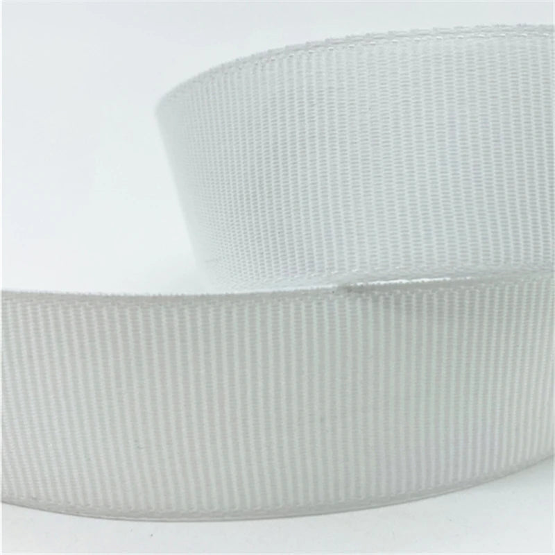Grosgrain Ribbon 5 Yards - Multiple Widths (6mm-50mm) for Bustiers, Corsets & Lingerie Sewing
