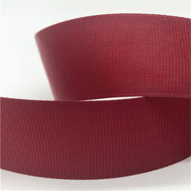 Grosgrain Ribbon 5 Yards - Multiple Widths (6mm-50mm) for Bustiers, Corsets & Lingerie Sewing