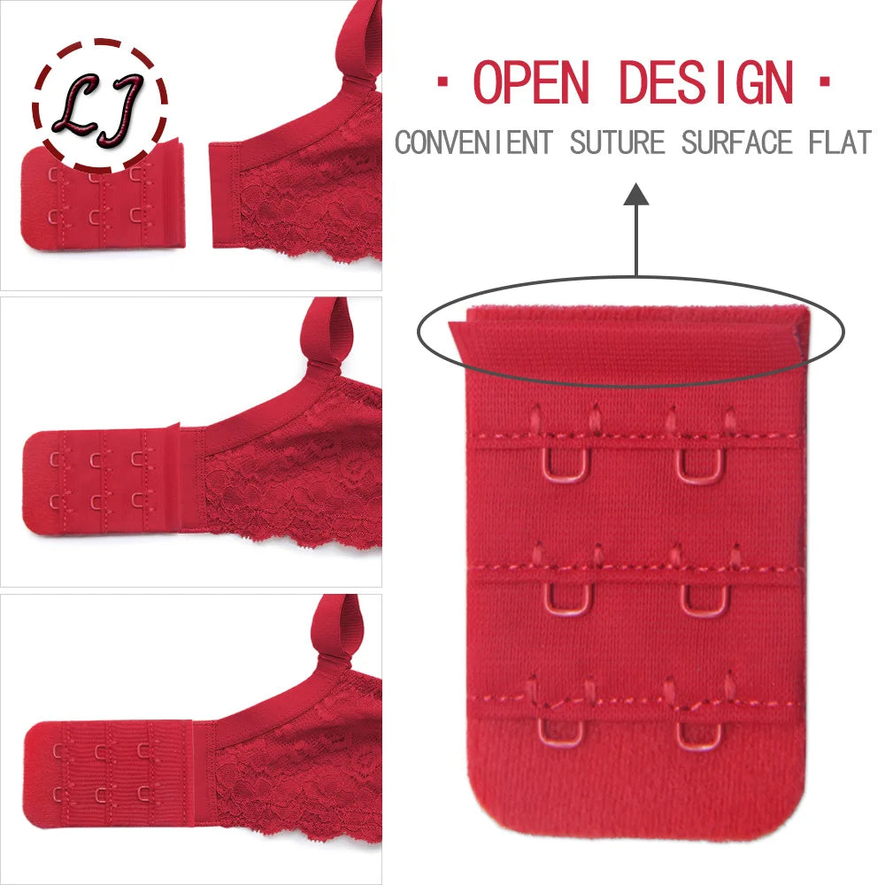 10 Sets Bra Hook & Eye Closures - 1, 2 or 3 Hook for Bra Making & Lingerie