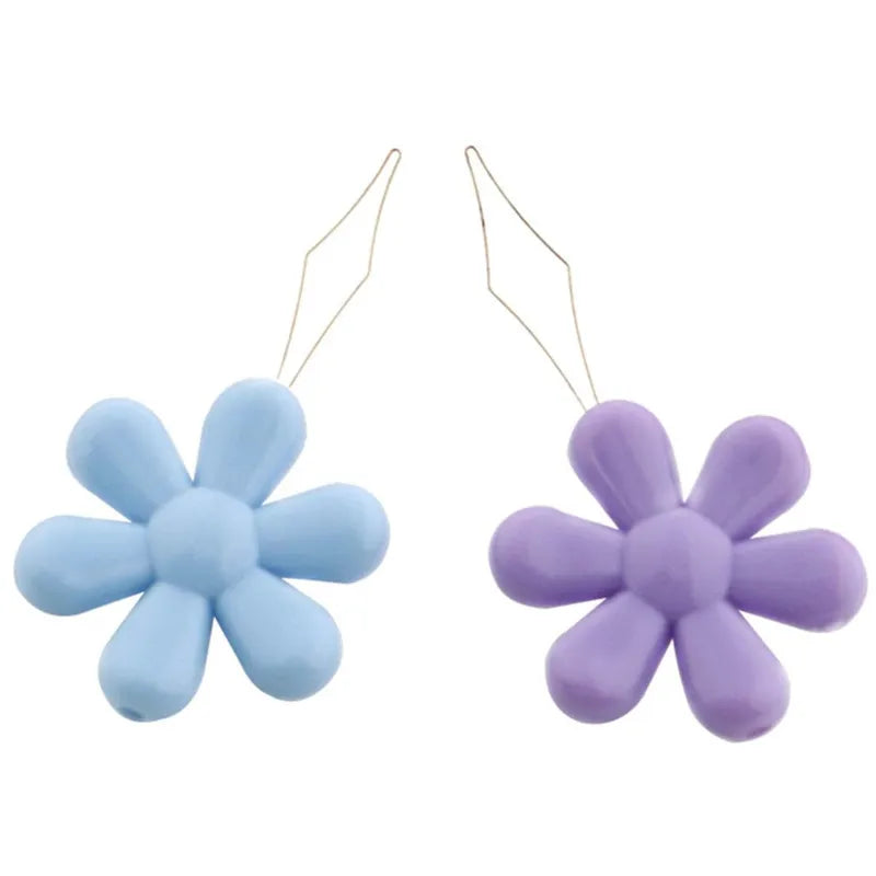 Flower Shape Needle Threaders - Easy Threading Tool (10 or 20 Pack)