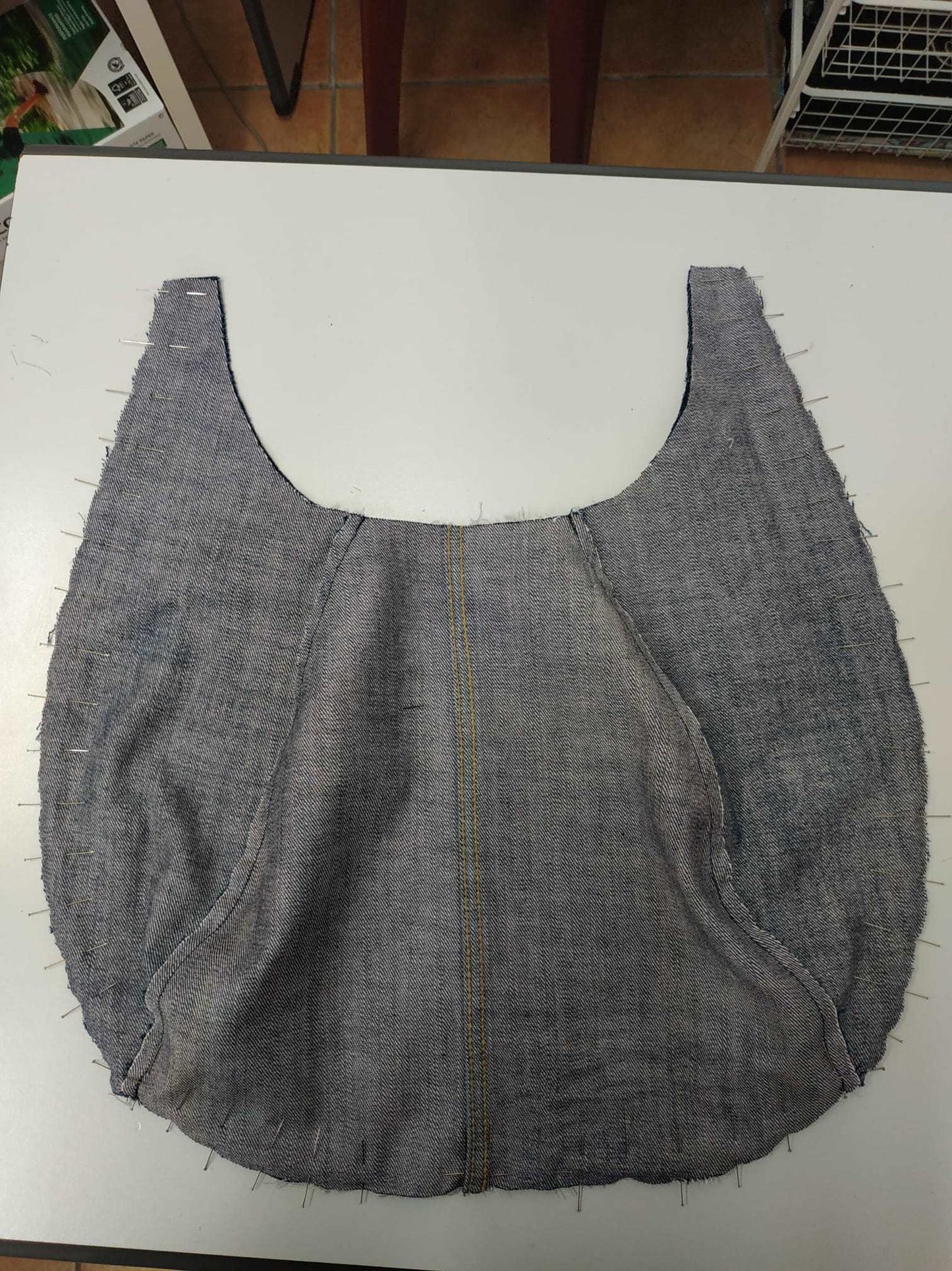 DENIM HOBO BAG - SEWING PDF PATTERNS AND INSTRUCTIONS