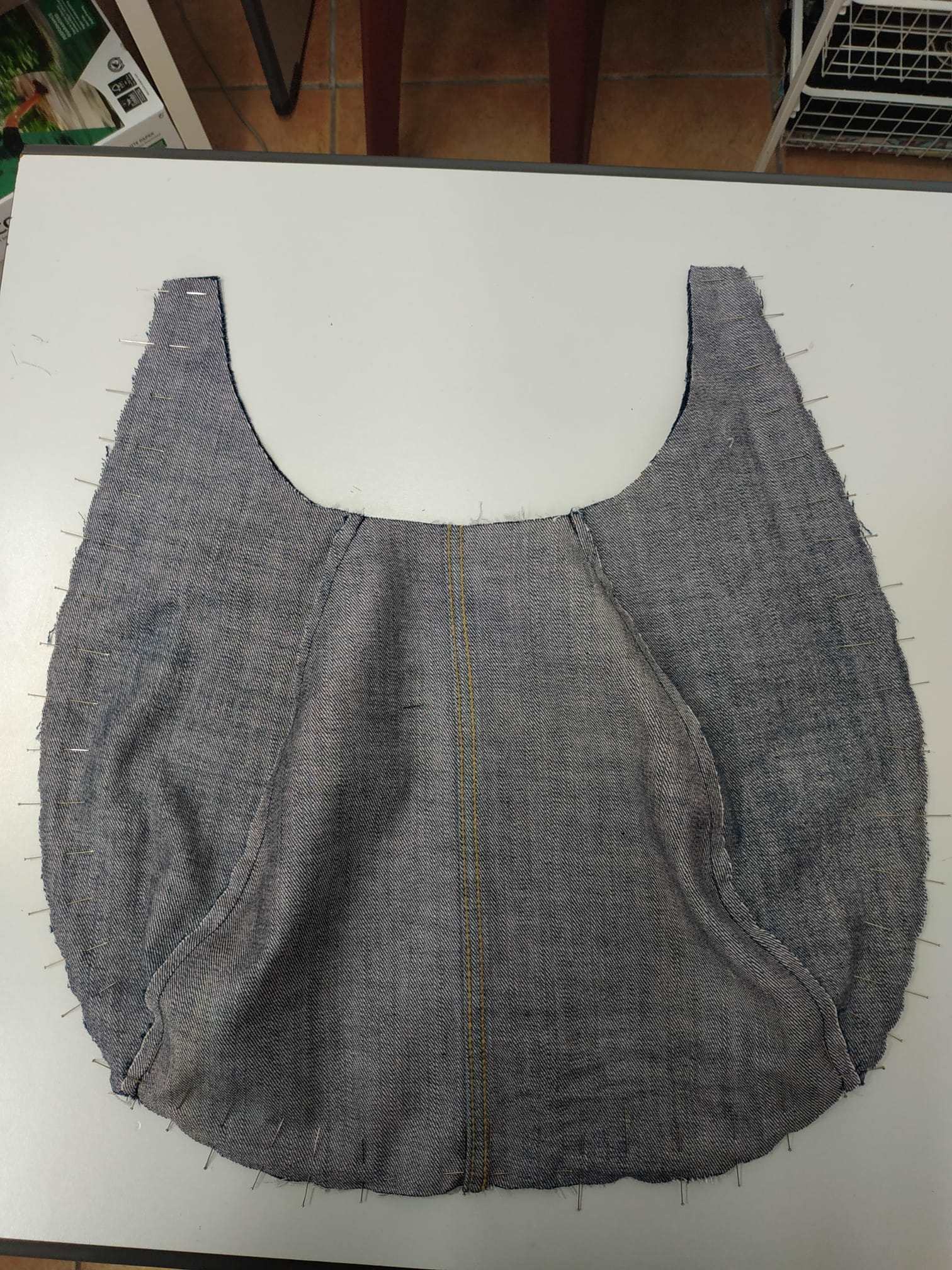 DENIM HOBO BAG - SEWING PDF PATTERNS AND INSTRUCTIONS