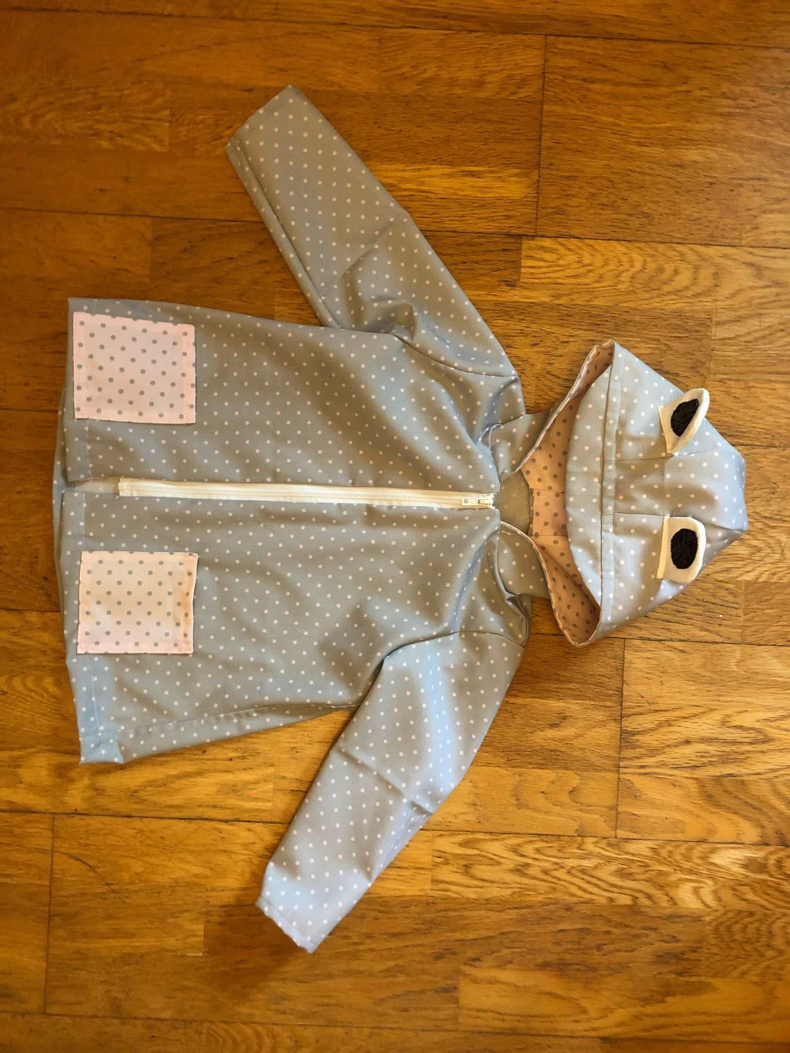 CHILDRENS FROGGY RAINCOAT PDF SEWING PATTERN & TUTORIAL - 6m-24m & 2y to 8y