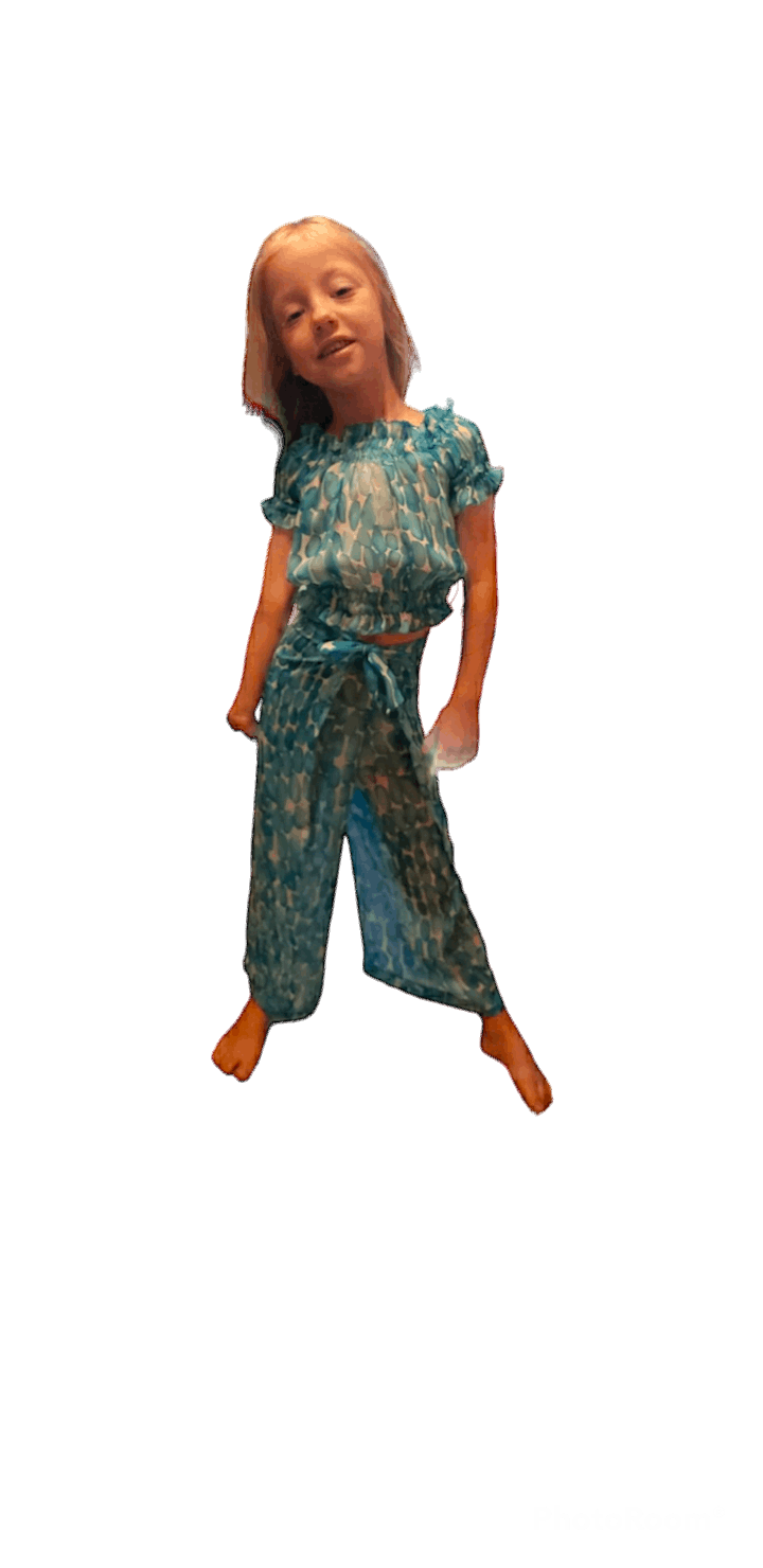 GIRLS' WRAP TROUSERS PDF SEWING PATTERN AND TUTORIAL - 2-10 years