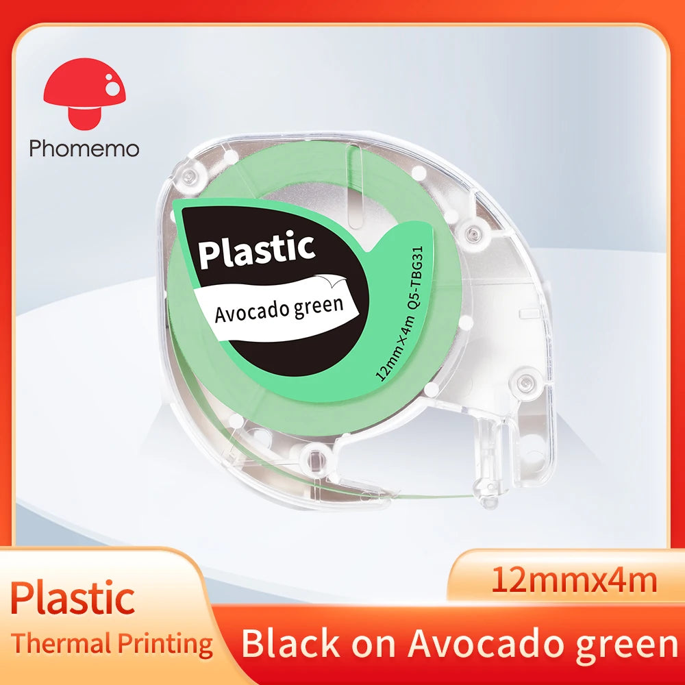 P12 PRO Label Maker Machine - Bluetooth Inkless Label Printer for Fabric & Satin Ribbon