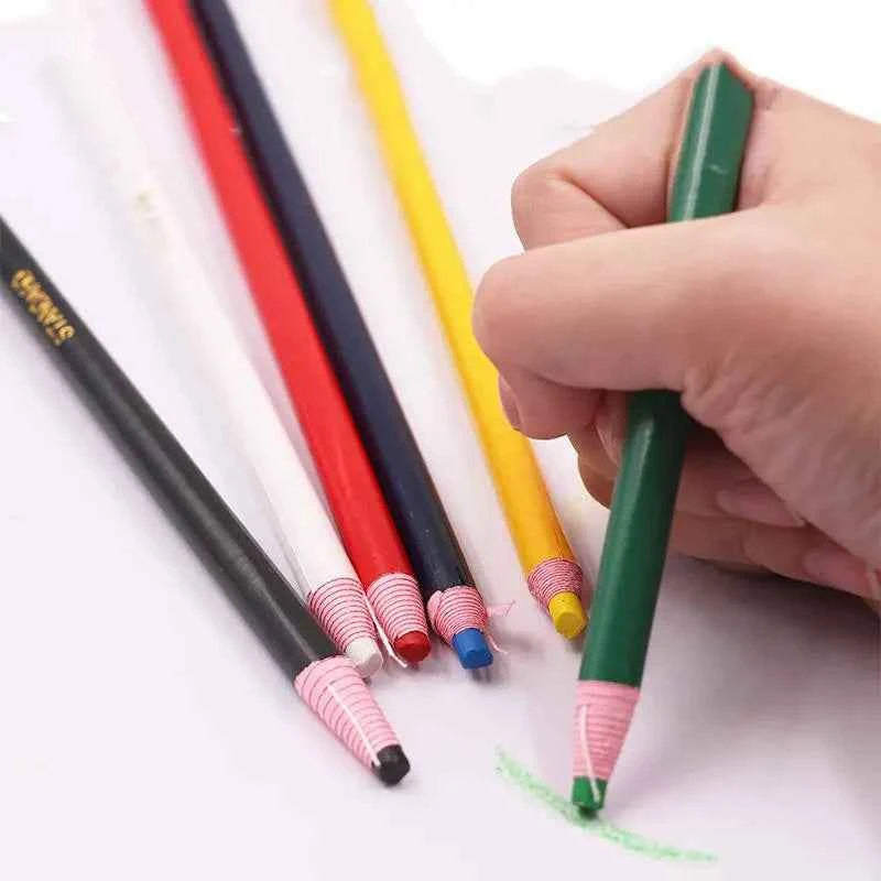Tailor's Chalk & Pencils Set - Fabric Markers for Dressmaking & Pattern Marking