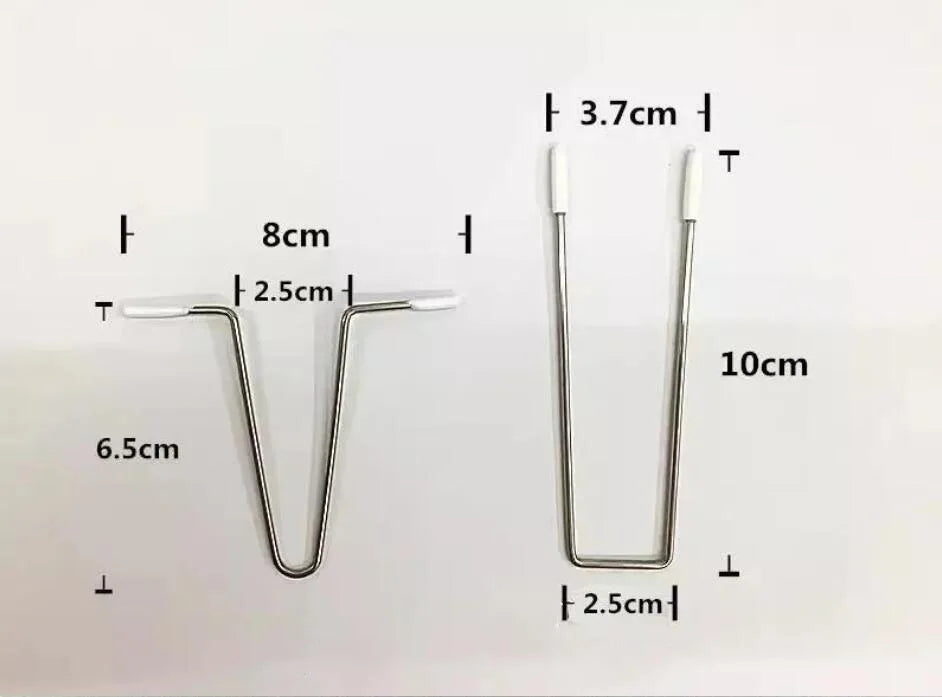 5pcs V-Shape Stainless Steel Underwires - Shaping Underwires for Bras & Swimwear