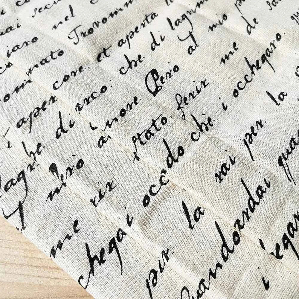 Printed Canvas Fabric 45x145cm - Decorative Cotton Canvas for Bags, Crafts & Home Décor