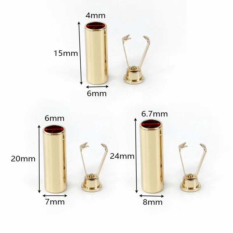 Cord End Caps - Rope Stoppers for Drawstrings 15/20/24mm