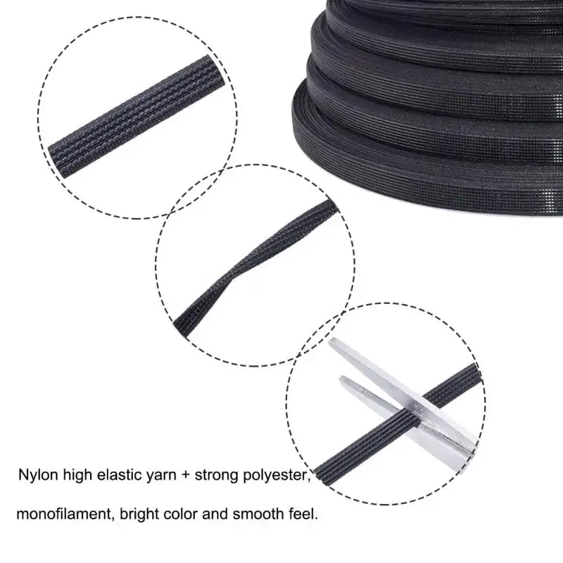 Polyester Boning 5 Meters - Multiple Widths (6mm-15mm) for Corsets, Bras & Wedding Dresses