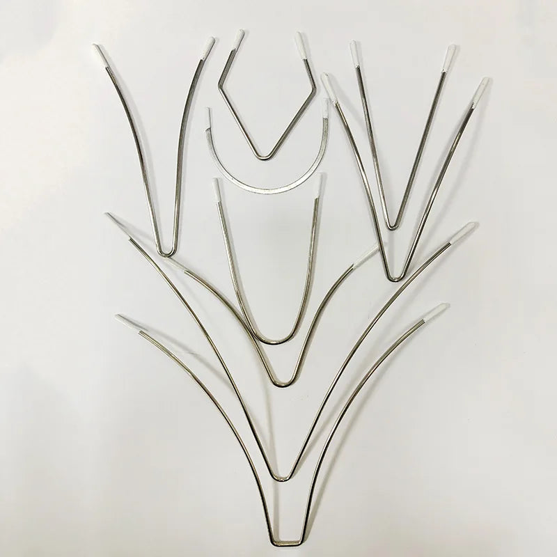 5pcs V-Shape Stainless Steel Underwires - Shaping Underwires for Bras & Swimwear