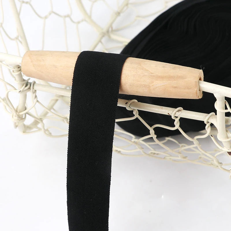 10M 2Cm Edge Sewing Ribbon Elastic Bias Binding Tapes Patchwork Quilting Fold Over Bands For DIY Garment Hem Sleeve Sewing Trims