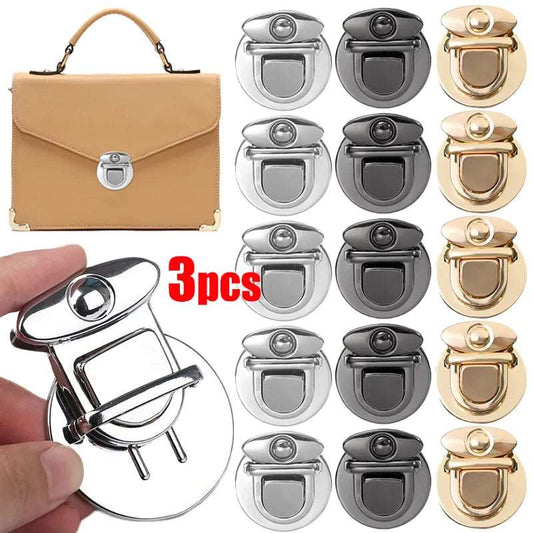 Bag Clasp for Handbags & Purse 3Pcs