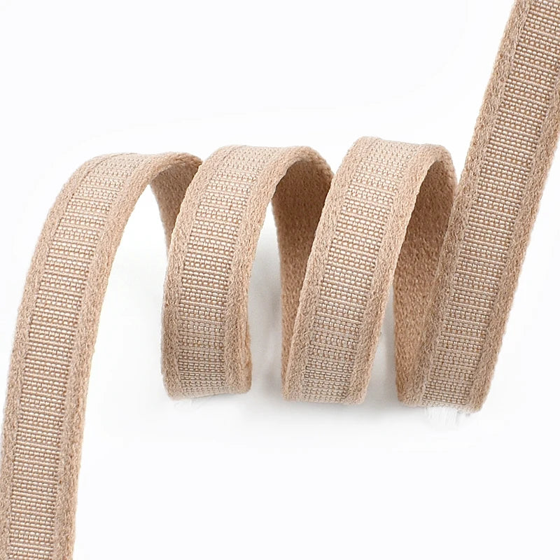 10mm Nylon Bra Underwire Casing - 5-20M Plush Channeling Tape for Lingerie