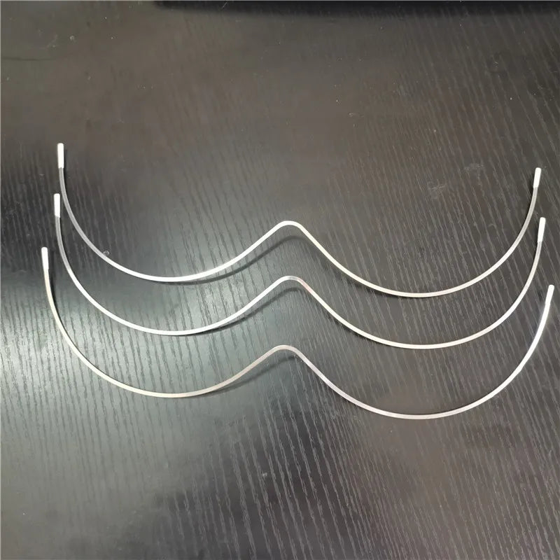 5pcs V-Shape Stainless Steel Underwires - Shaping Underwires for Bras & Swimwear
