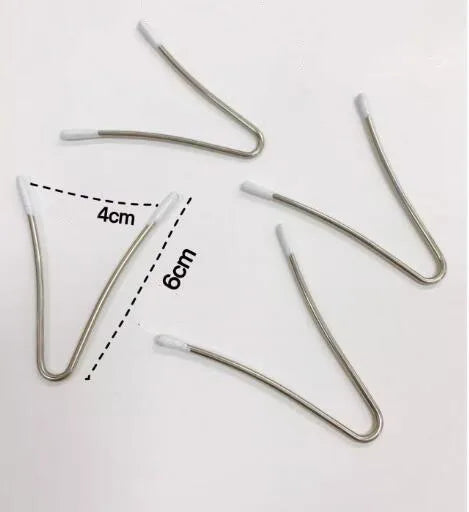 5pcs V-Shape Stainless Steel Underwires - Shaping Underwires for Bras & Swimwear