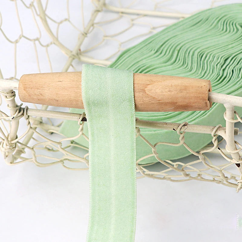 10M 2Cm Edge Sewing Ribbon Elastic Bias Binding Tapes Patchwork Quilting Fold Over Bands For DIY Garment Hem Sleeve Sewing Trims