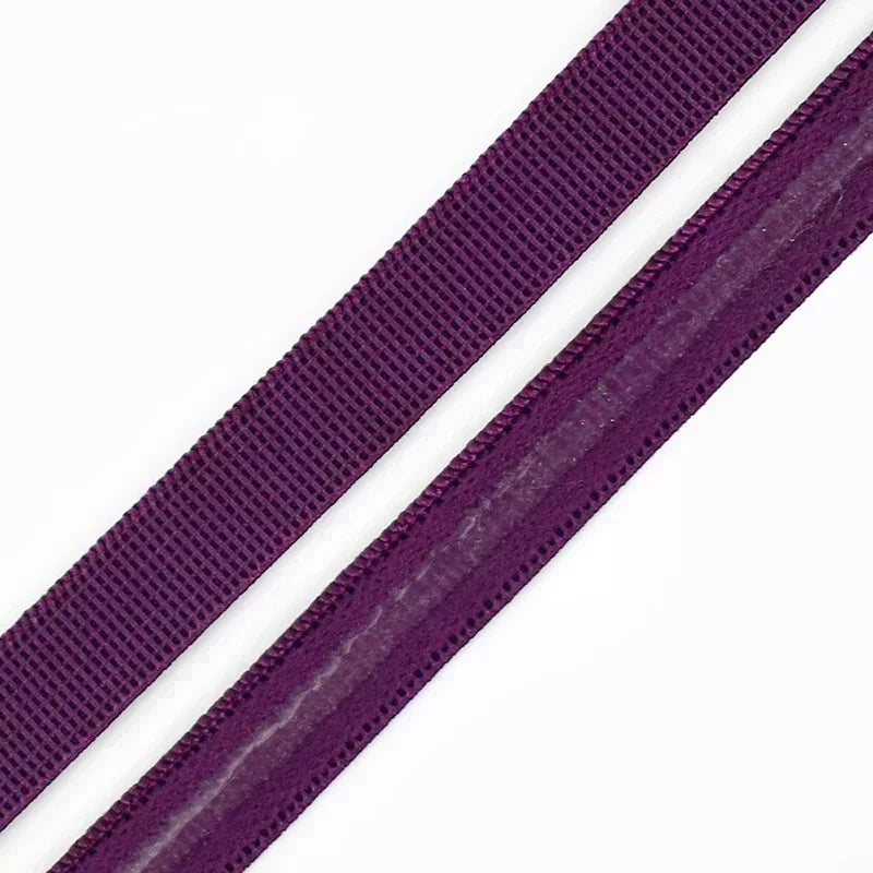1, 3, 5 or 10 Meters 10mm Bra Strap Elastic with Silicone Non-Slip Strip