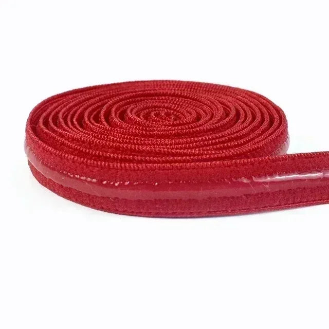5 or 10 Meters Bra Strap Elastic with Silicone Non-Slip Strip (8-25mm)