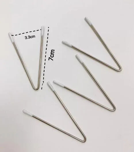 5pcs V-Shape Stainless Steel Underwires - Shaping Underwires for Bras & Swimwear