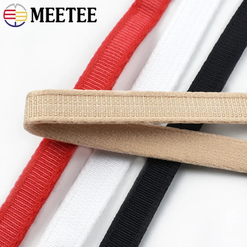 10mm Nylon Bra Underwire Casing - 5-20M Plush Channeling Tape for Lingerie