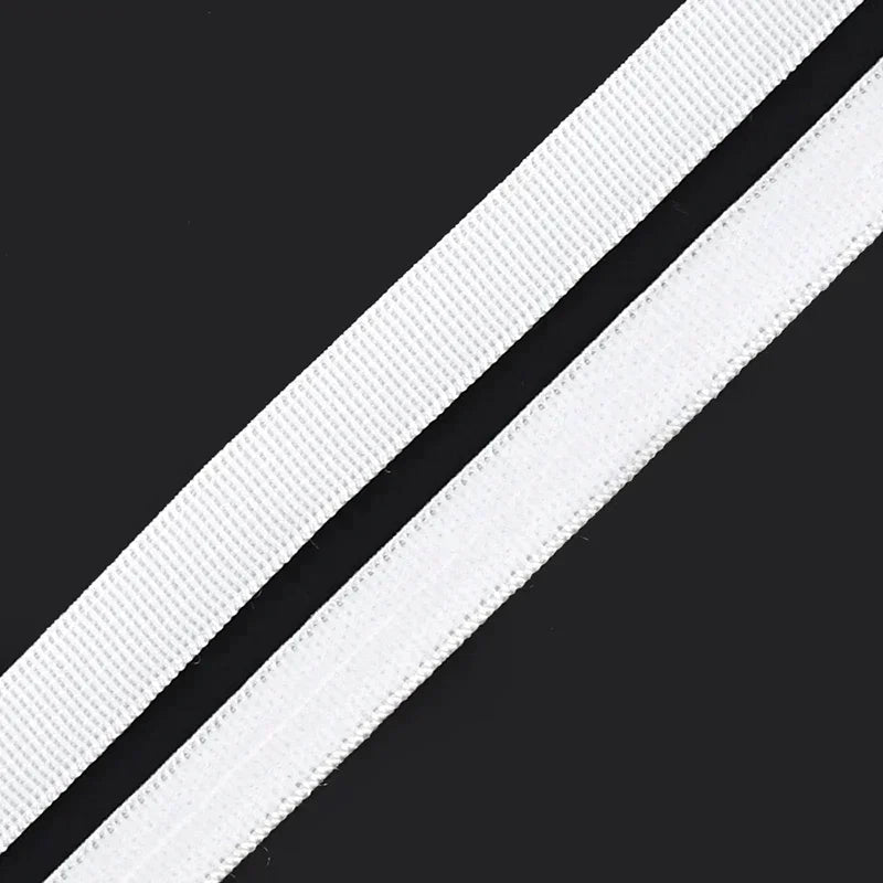 1, 3, 5 or 10 Meters 10mm Bra Strap Elastic with Silicone Non-Slip Strip