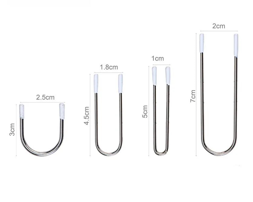 5pcs V-Shape Stainless Steel Underwires - Shaping Underwires for Bras & Swimwear