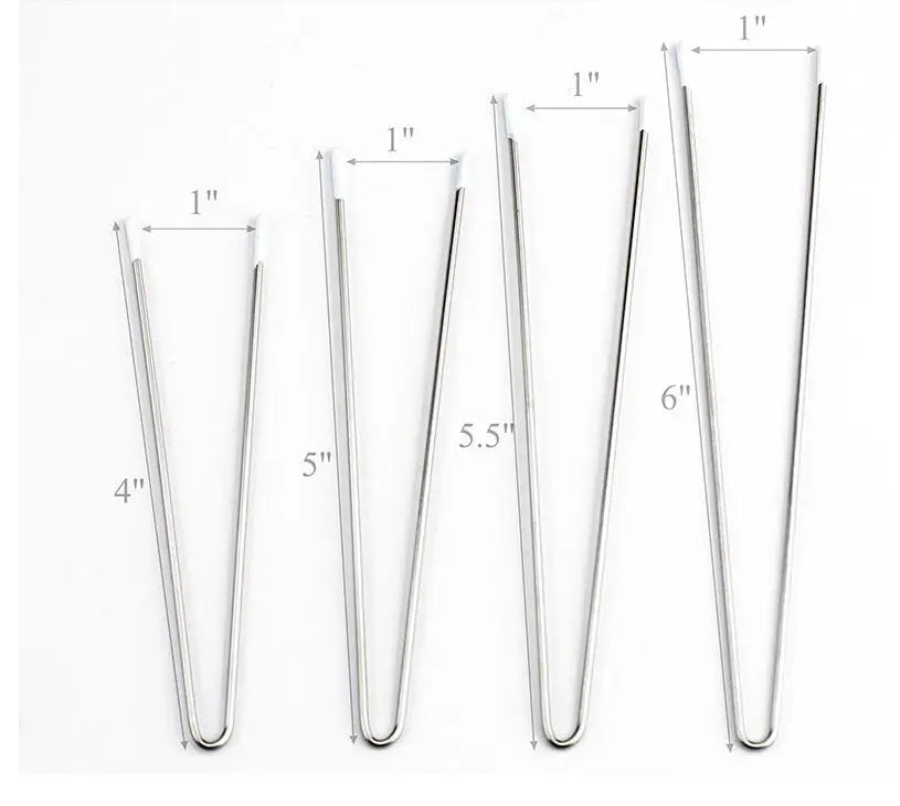 5pcs V-Shape Stainless Steel Underwires - Shaping Underwires for Bras & Swimwear