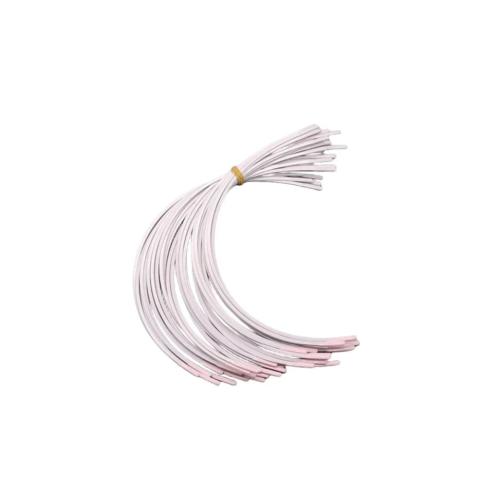 White Bra Underwires 12 Pieces - Professional Lingerie Making Supplies for Bustiers & Bras