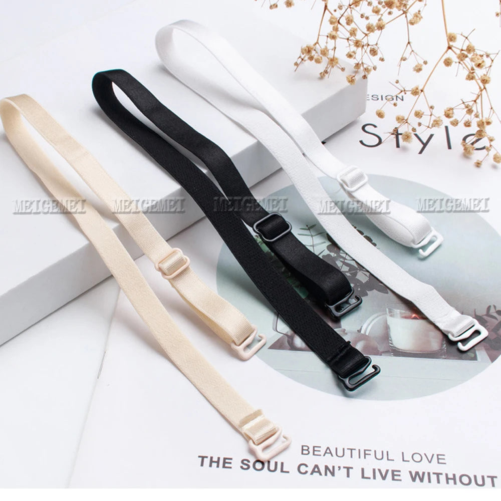 100-Pack Metal Bra Rings & Sliders - Strap Adjusters for Lingerie & Bra Making (6-25mm)