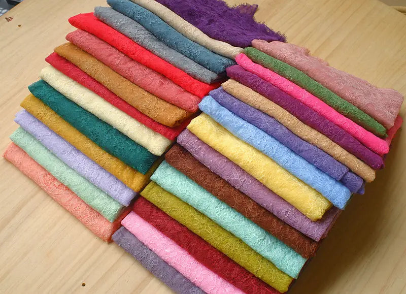 3 Meters Wide Eyelash Lace 35cm - Chantilly Lace Trim for Garments