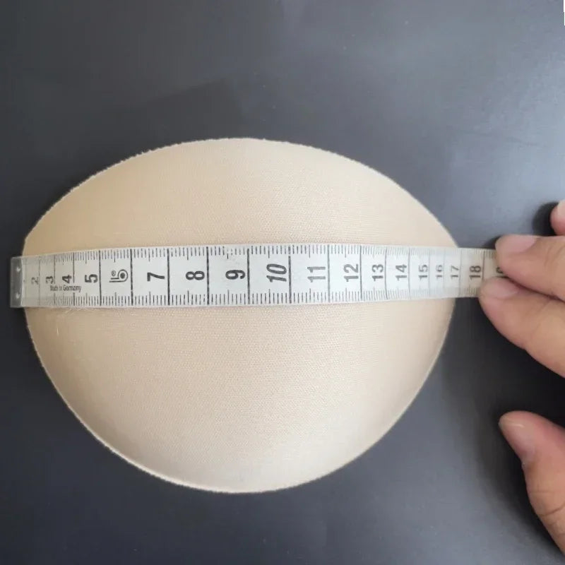 4 Pairs Breathable foam Bra Pads - Soft Chest Cups for Swimwear & Dresses (S-XXXL)