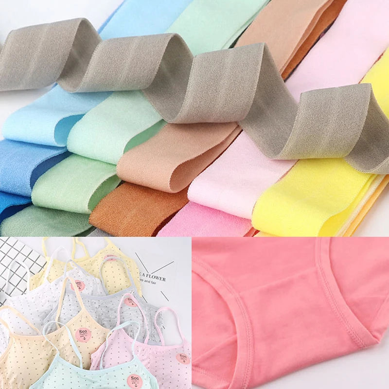 10M 2Cm Edge Sewing Ribbon Elastic Bias Binding Tapes Patchwork Quilting Fold Over Bands For DIY Garment Hem Sleeve Sewing Trims
