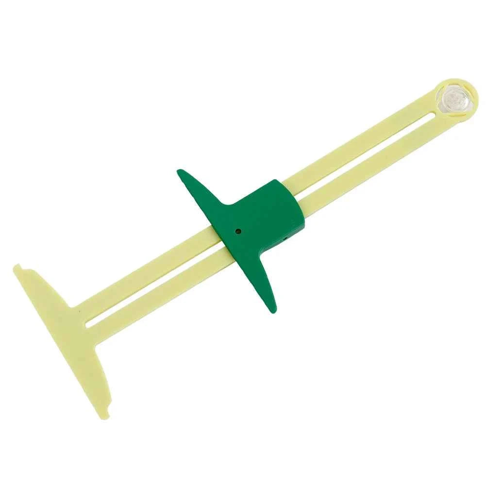 5-IN-1 Sewing Seam Ruler - Multi-Function Measuring Gauge for Quilting & Pattern Drafting