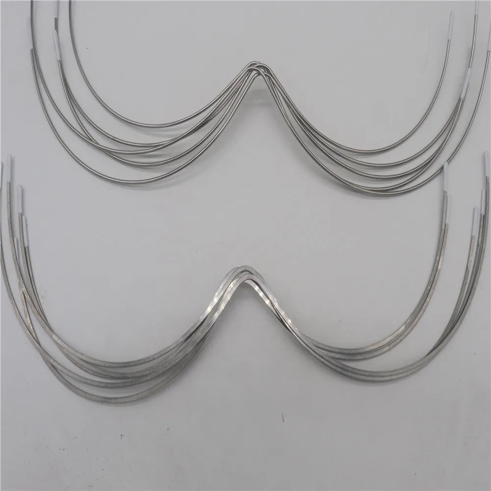 3 Pairs W-Shape Stainless Steel Underwires - Shaping Underwires for Bras & Swimwear