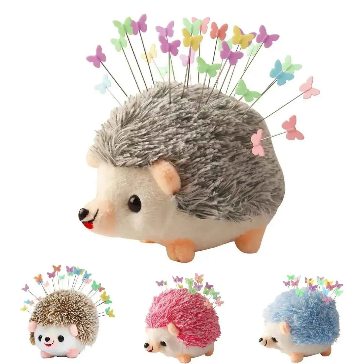 Hedgehog Pin Cushion - Cute Needle Holder for Sewing, Quilting & Embroidery Supplies