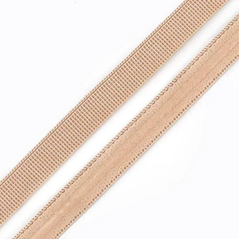 1, 3, 5 or 10 Meters 10mm Bra Strap Elastic with Silicone Non-Slip Strip