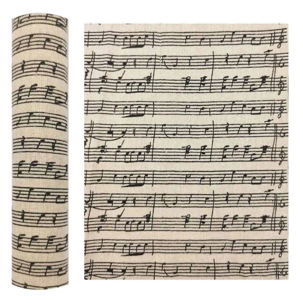 Printed Canvas Fabric 45x145cm - Decorative Cotton Canvas for Bags, Crafts & Home Décor