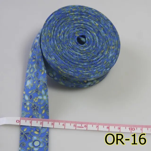 Printed Cotton Bias Binding - 25mm(1") Width / 5meters lot
