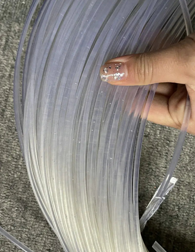 5 Yards Round Plastic Boning - 0.8-3mm Flexible Corset & Bra Boning