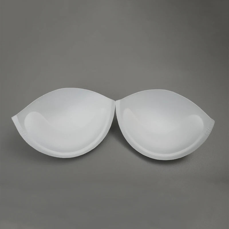 5 Pairs Push Up Bra Pads - Semicircle Bra Cups for Wedding Dresses & Swimwear (75B-85B)