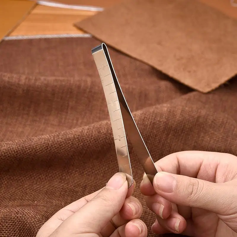 Stainless Steel Wide Hem Clips - Metal Sewing Clips for Curtains & Home Decor (1, 3, or 5 Pack)