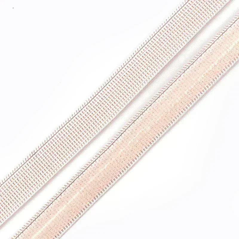 1, 3, 5 or 10 Meters 10mm Bra Strap Elastic with Silicone Non-Slip Strip