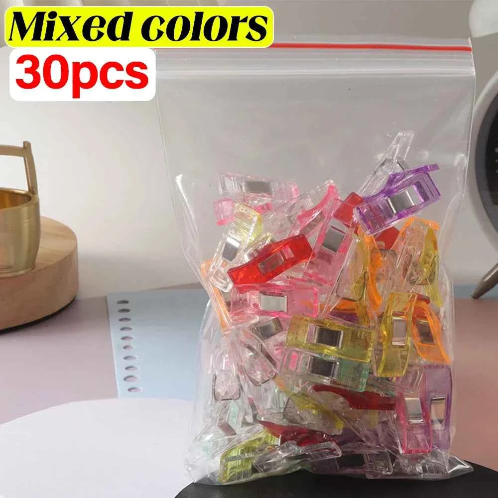 Plastic Sewing Clips 50pcs - Strong Wonder Clips for Quilting, Bag Making & Crafts
