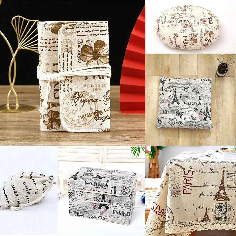 Printed Canvas Fabric 45x145cm - Decorative Cotton Canvas for Bags, Crafts & Home Décor